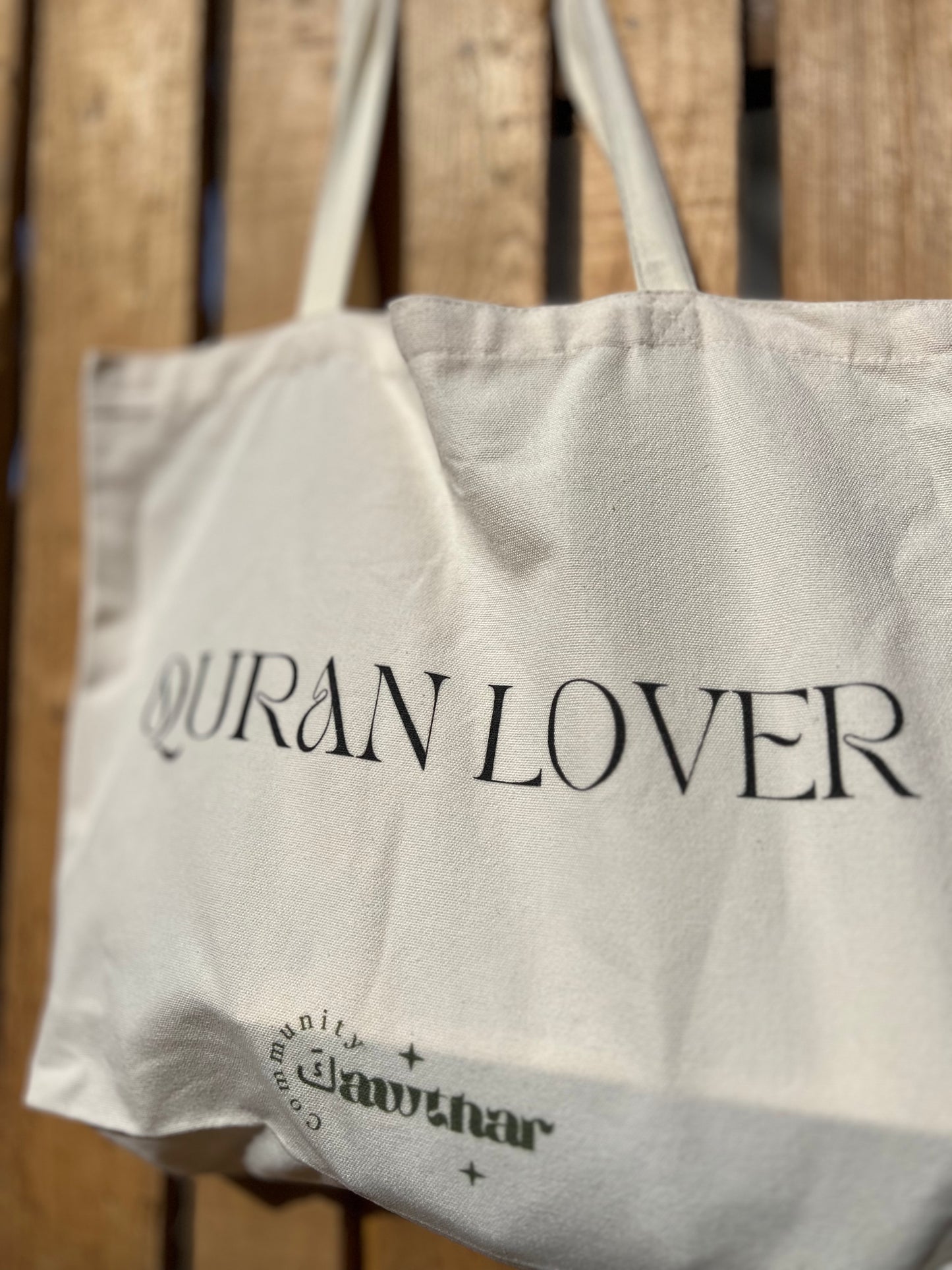 Tote Bag – Qur'an Lover - Précommande : livraison à partir du 30juin
